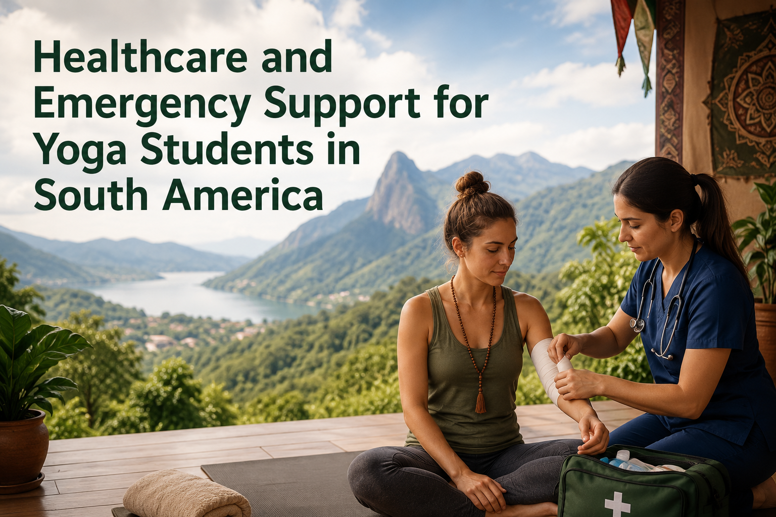 Healthcare and Emergency Support for Yoga Students in South America